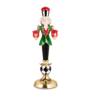 Pre-Order Nutcracker Candle Holder on Harlequin Base 4611774