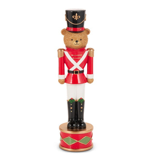 Pre-Order Lighted Bear Nutcracker on Drum 4611781