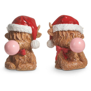 Pre-Order Highland Cow Blowing Bubble 4612158