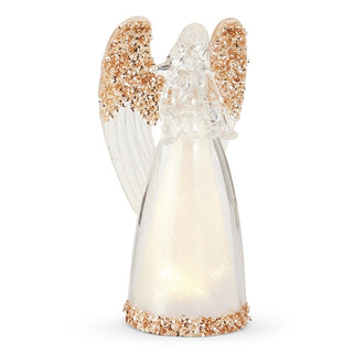 Gold Glitter Lighted Angel 4612526