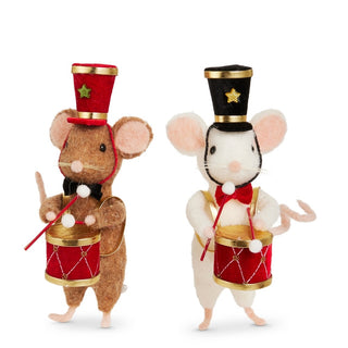 Pre-Order Drummer Felt Mouse Ornament Set 4614035