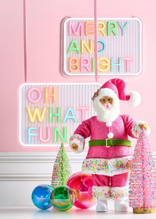 PRE-ORDER 18" Bubblegum Blowin' Santa 4615516