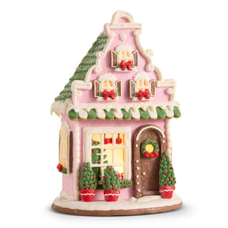 Pre-Order Lighted Gingerbread Victorian House 4616303