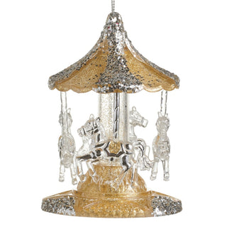 Pre-Order Gold Carousel Ornament 4619074