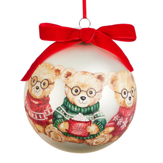Pre-Order Beary Christmas Ball Ornament w Bears 4624796