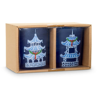 Pre-Order Box of Pagoda Pattern Votives 4624798