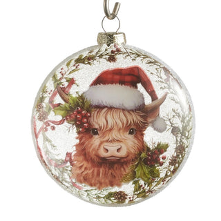 Pre-Order Highland Cow Disc Ornament 4624980