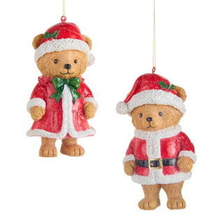 Pre-Order Beary Christmas Santa Bear Ornament Set  4630536
