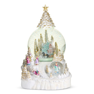 Pre-Order Animated Frozen Elegance Lighted Water Globe 4640537