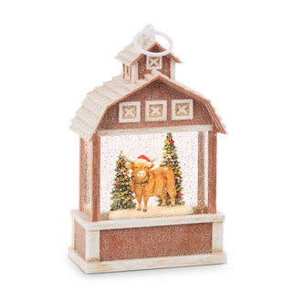 Pre-Order Highland Cow Lighted Water Lantern 4640596