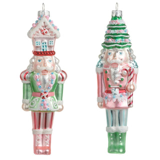 Pre-Order Gingerbread Tree Pastel Nutcracker Ornament Set 4652863