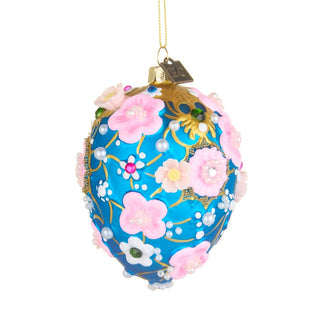 Pre-Order EC Floral Egg Ornament 4653220