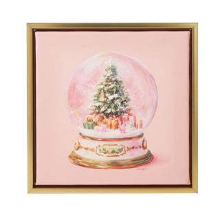 Pre-Order Pink Snow Globe Wall Art 4656280