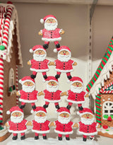 PRE-ORDER 10" Gingerbread Santa Tower 4512267