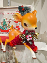 PRE-SALE Raz Christmas 7.5" Playful Holiday Fawn 4520065