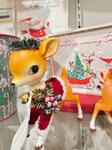 PRE-SALE Raz Christmas 7.5" Playful Holiday Fawn 4520065