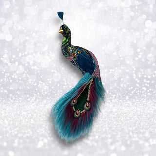 21in Hanging Peacock Right 08-00165