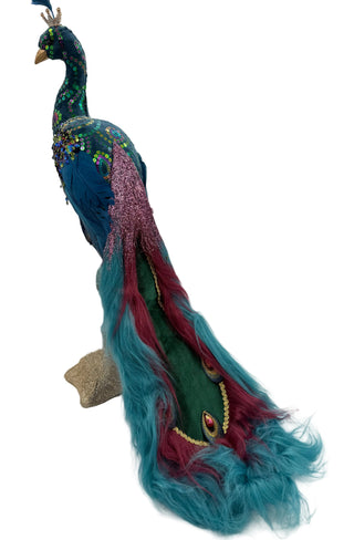 December Diamonds Hanging Peacock Right 08-00159