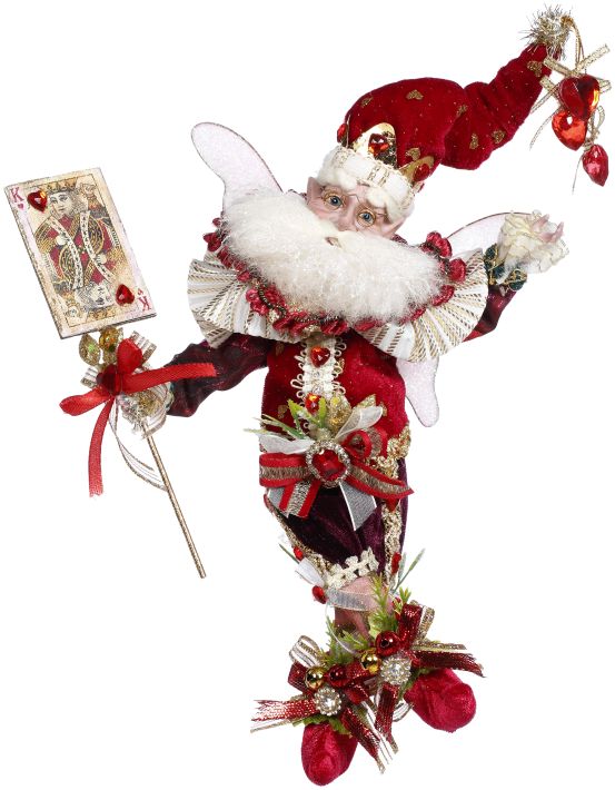 King of Hearts Fairy Small - 10 Inches