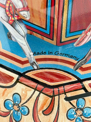 Wagner/Brunn German Collectible Tin Toy - Horse Carousel RM610
