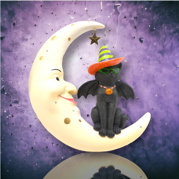 PRE-ORDER Salem The Cat Which Witch Ornament by December Diamonds