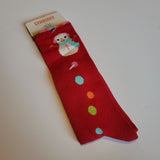 Gymboree Girls sz 3-4 "Cozy Cutie"  Snowman Knee High Socks  Shoe sz 9-10  NWT