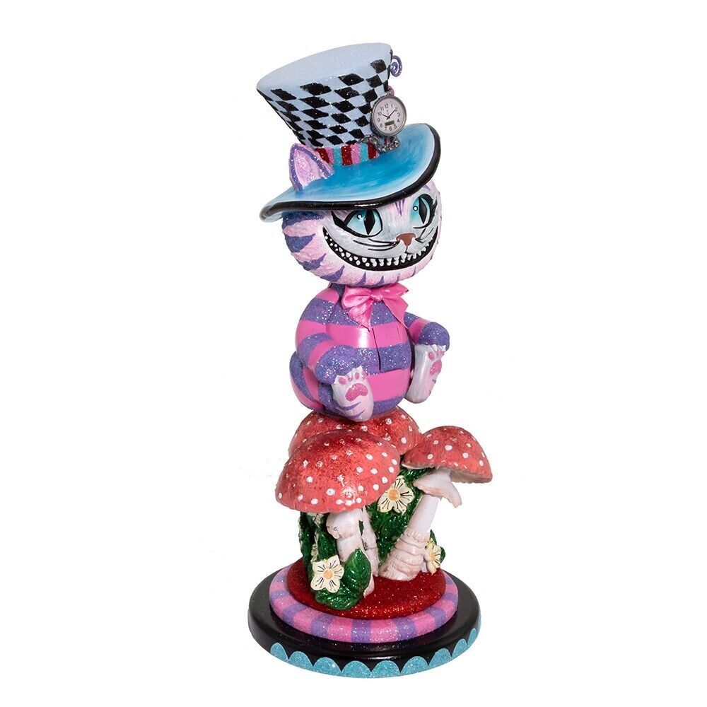 15 in Kurt Adler Hollywood Cheshire Cat Nutcracker Alice in Wonderland Christma