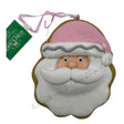 Kurt Adler Pink Frosted Embellished Santa Face Cookie Ornament TikTok  K3