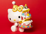 Blue Sky Clayworks Hello Kitty Holding Cake 50th Anniv Cake Limited Edition. NEW