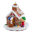 Kurt Adler Peanuts LED Lighted Gingerbread House Snoopy Charlie Brown