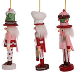 Kurt Adler Hollywood Nutcrackers Cake Cocoa Gingerbread Nutcracker Ornaments K29