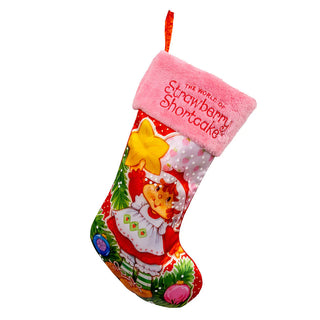 Kurt Adler Strawberry Shortcake™ Red & Pink Stocking SS7251