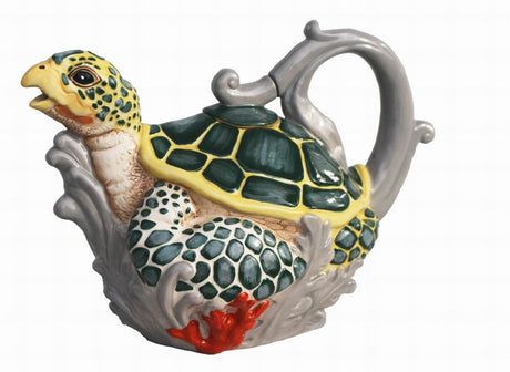 Blue Sky Clayworks Sea Turtle Teapot Auth Retailer NEW 2024 BEST SELLER