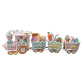 Pastel Easter Sugared Gingerbread Train