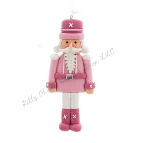 Kurt Adler Pink Frosted Embellished Nutcracker Cookie Ornament TikTok  K3