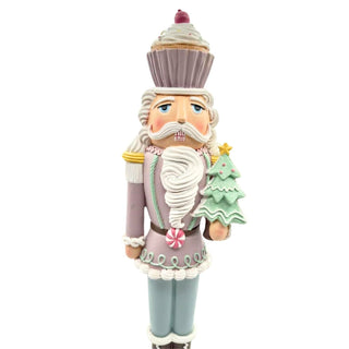 Pastel Purple 18" Cupcake Tree Nutcracker Decor
