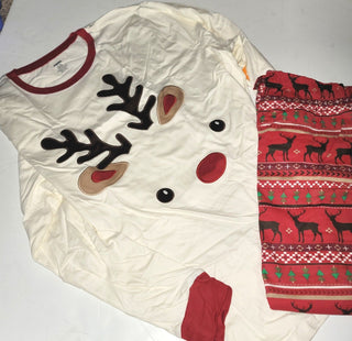 Gymboree adult XL unisex Reindeer Fair Isle Gymmies XL Men Women's Mom Dad