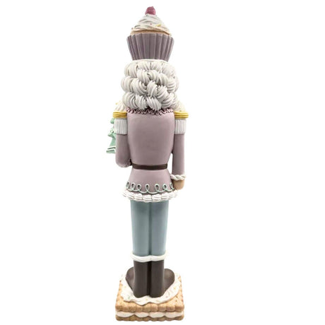 Christmas Pastel Purple 18" NUTCRACKER Decor Cupcake  Tree One Of Kind Custom