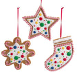 Kurt Adler Candy Sprinkles Sugar Cookie Ornament Sweets Christmas Decor K23