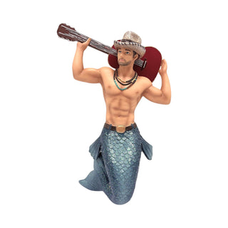 Guitar Man Merman Ornament Figurine 55-55460
