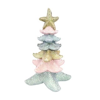 December Diamonds 12" Palms Sea-star Tree 65-65016