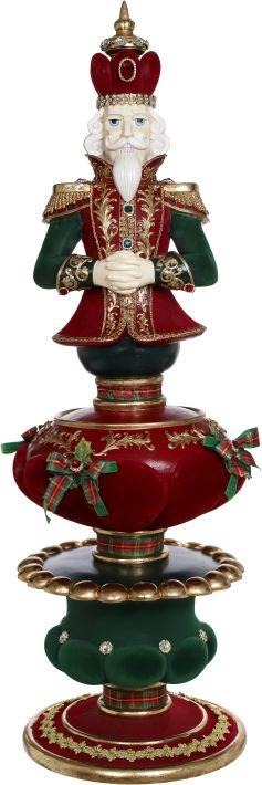 Traditional Nutcracker Decor - 41 Inches