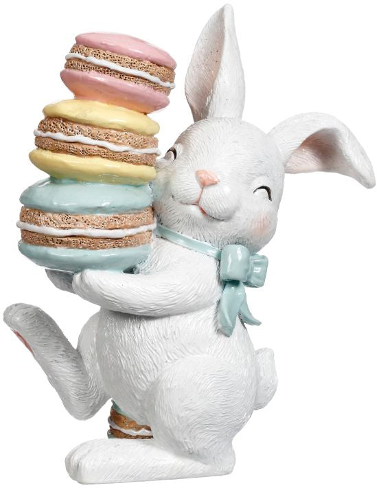 Mark Roberts 6" Resin Bunny with Macarons 64-55814