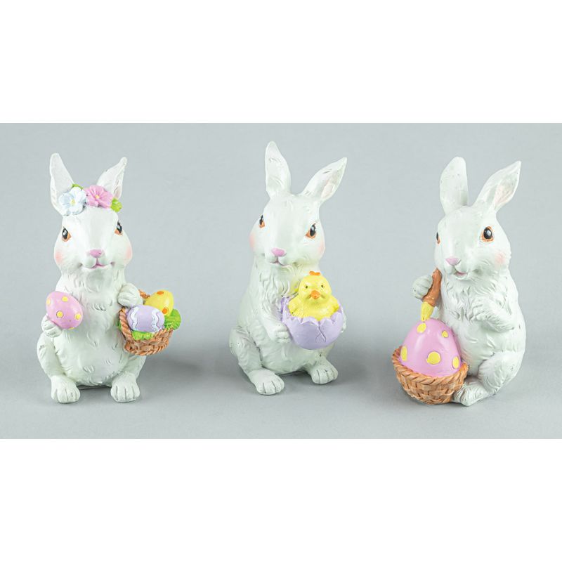 Hanna's Handiworks 4" Easter Egg Hunt Bunny 65422