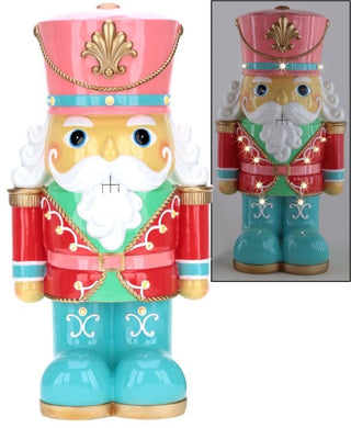 Pastel Nutcracker Soldier with Lights 72-56704