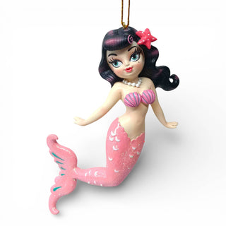 Cora Brunette Baby Doll Mermaid by Miss Fluff 55-55731