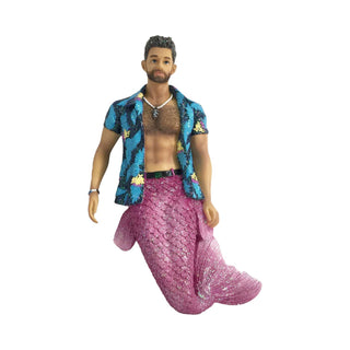 Beach Bim Bo Merman Christmas Ornament 55-55154
