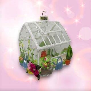 Pre-Order December Diamonds 4in Holiday Greenhouse Ornament 79-79397