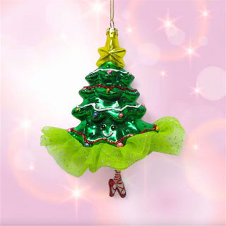 Pre-Order December Diamonds Whimsical 7in Tree with Legs Ornament 79-79439
