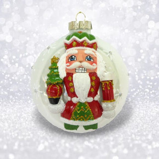 Traditional Painted Nutcracker Christmas Ornament 79-81808 City Sidewalks